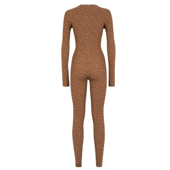 Fendi X Skims Crew Neck Full Onesie California SOLD OUT Small Kim Kardashian - Picture 3 of 4